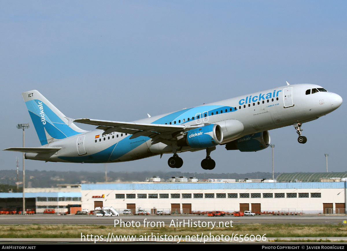 Aircraft Photo of EC-ICT | Airbus A320-211 | Clickair | AirHistory.net #656006