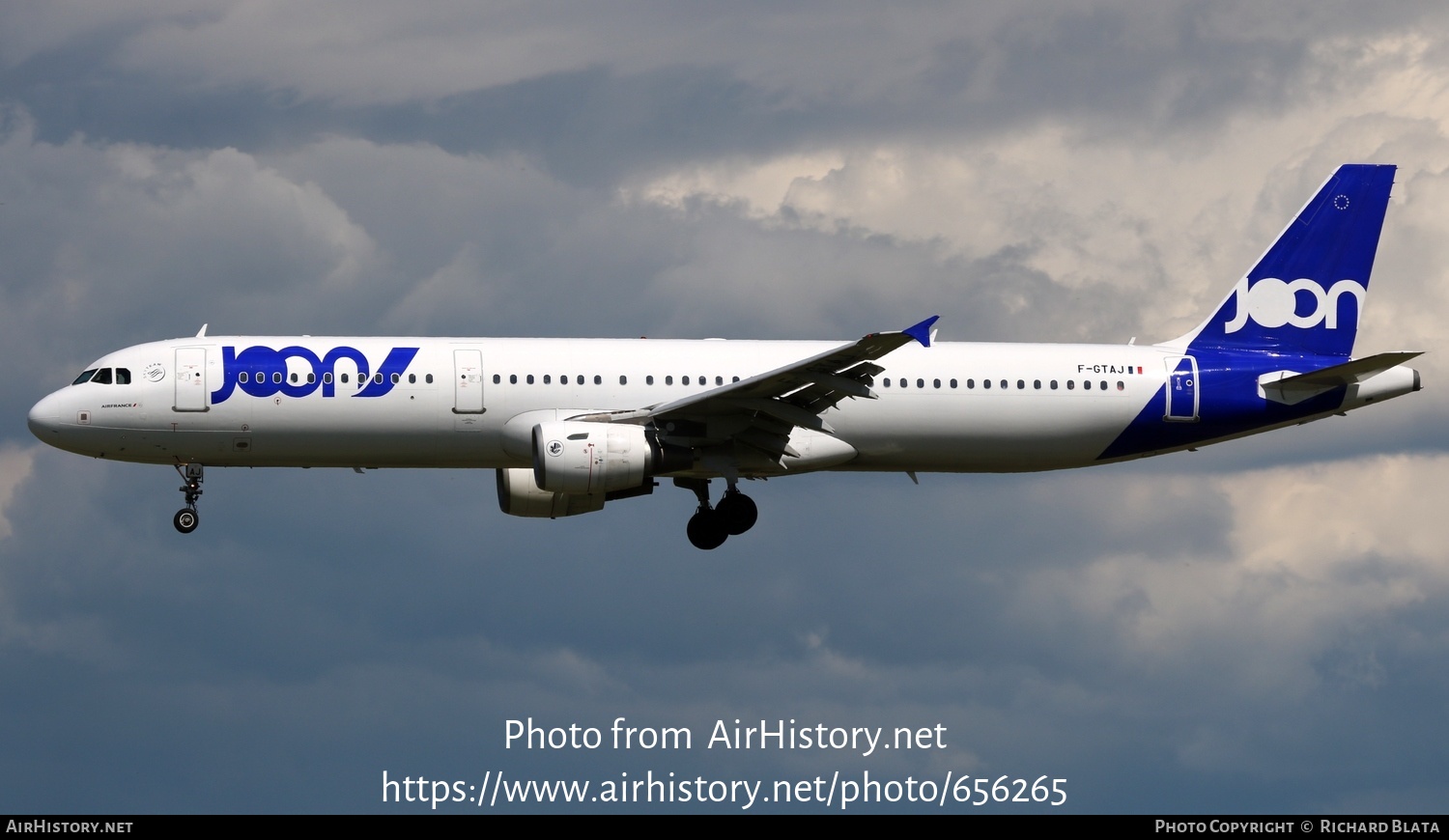 Aircraft Photo of F-GTAJ | Airbus A321-211 | Joon | AirHistory.net #656265