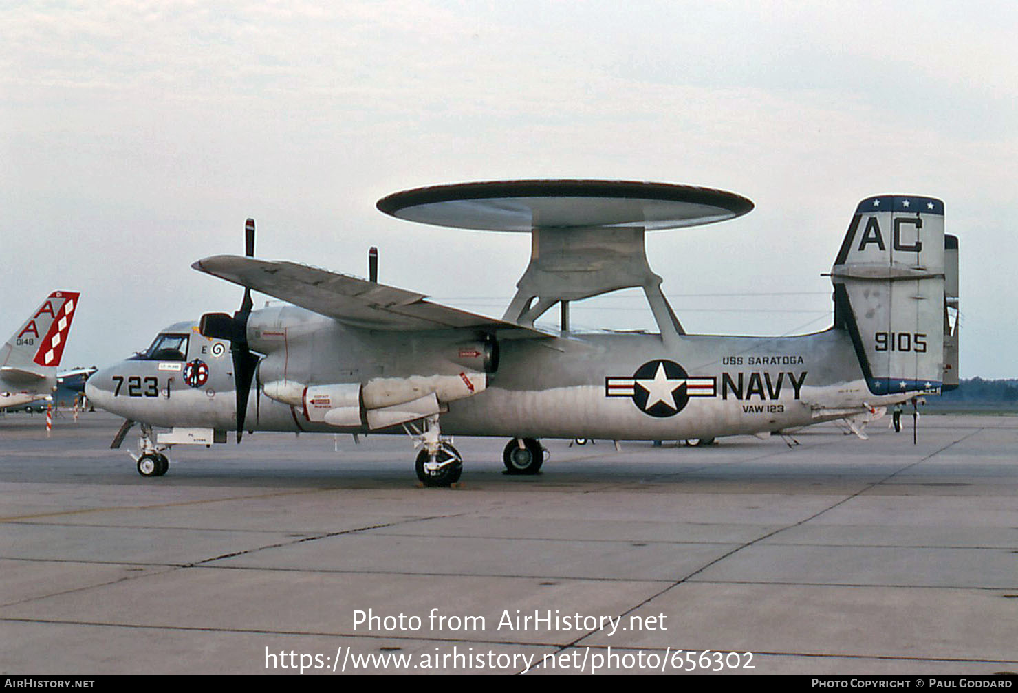 Aircraft Photo of 159105 / 9105 | Grumman E-2C Hawkeye | USA - Navy | AirHistory.net #656302