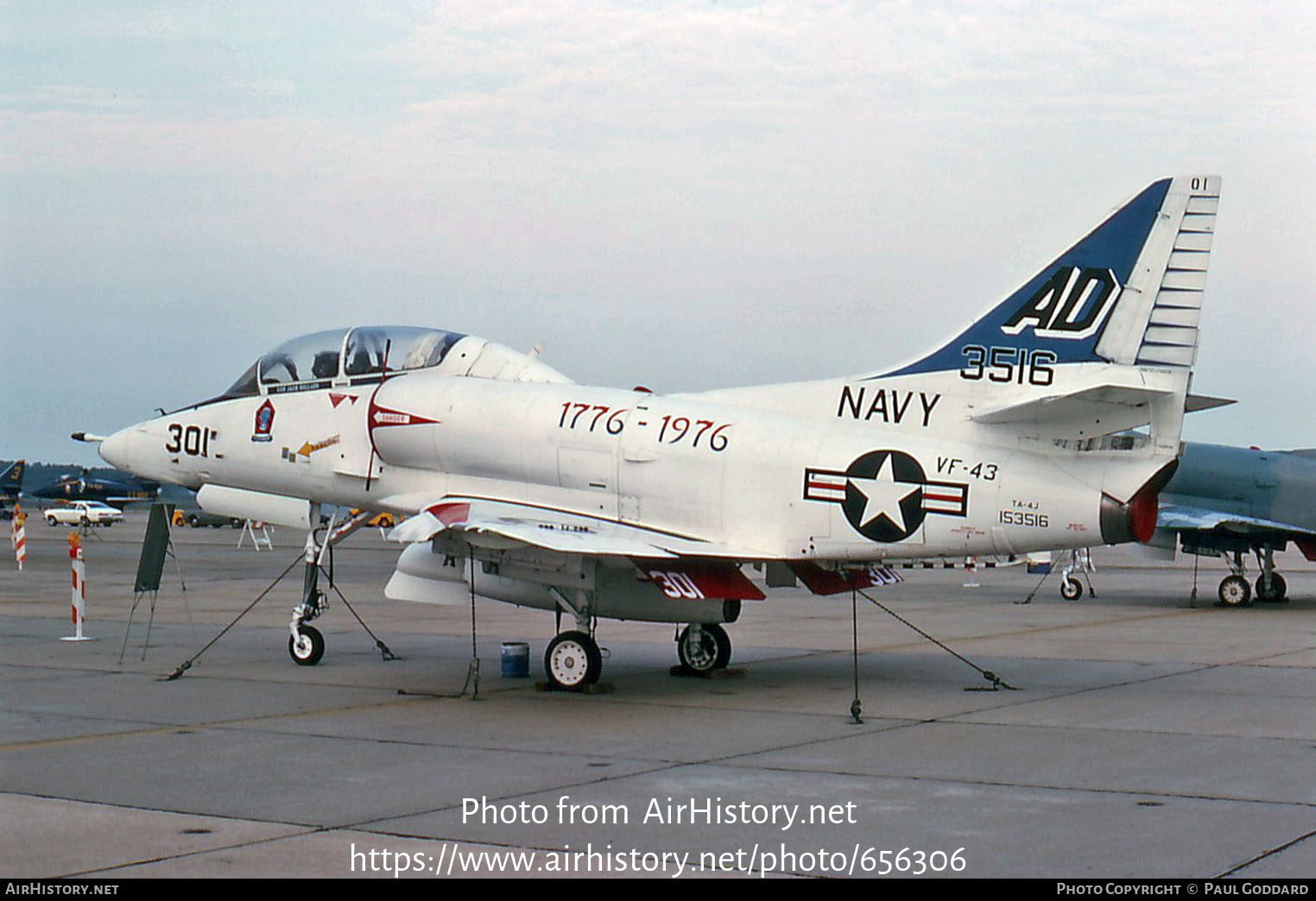 Aircraft Photo of 153516 / 3516 | Douglas TA-4J Skyhawk | USA - Navy | AirHistory.net #656306