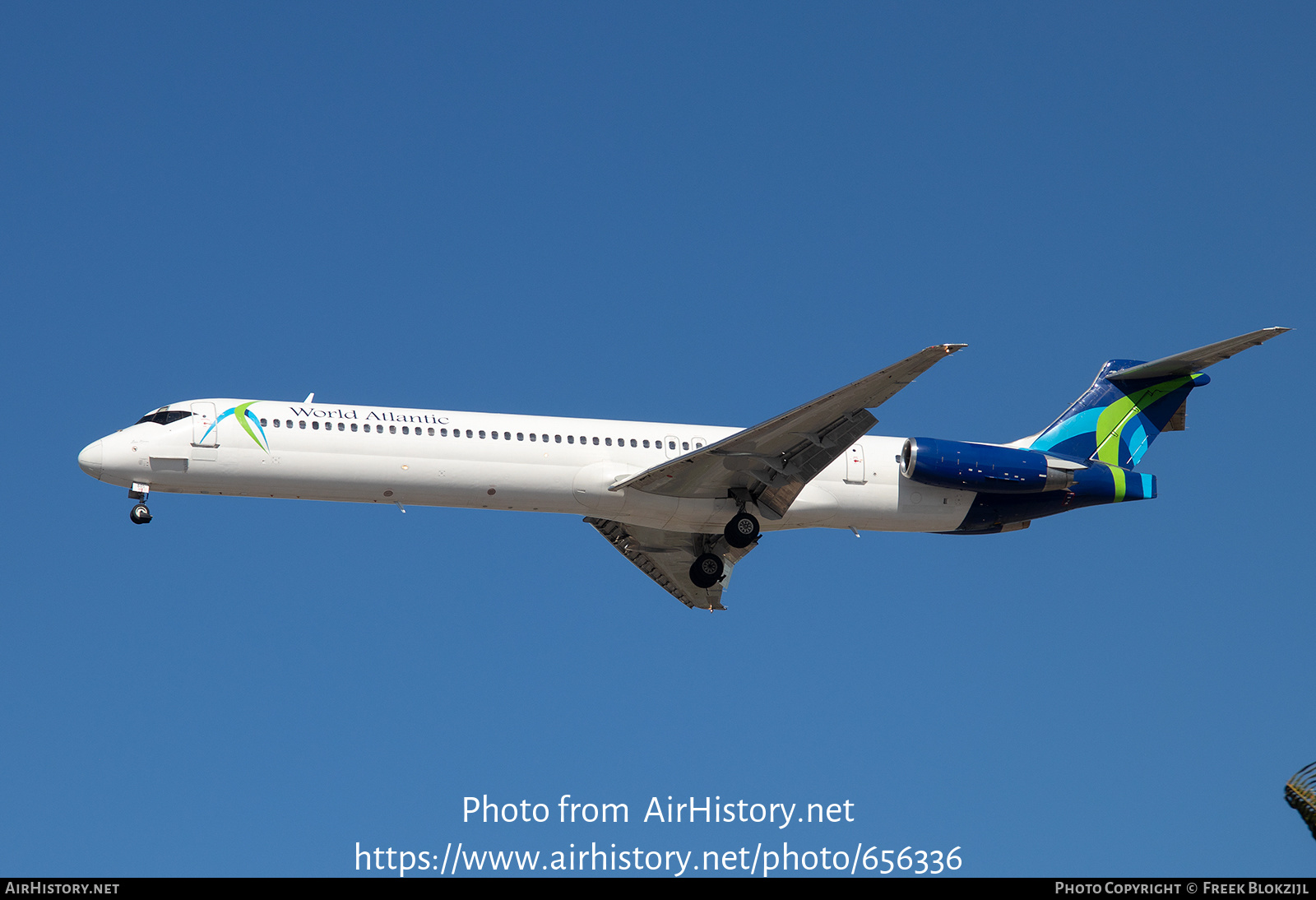 Aircraft Photo of N805WA | McDonnell Douglas MD-83 (DC-9-83) | World Atlantic Airlines | AirHistory.net #656336