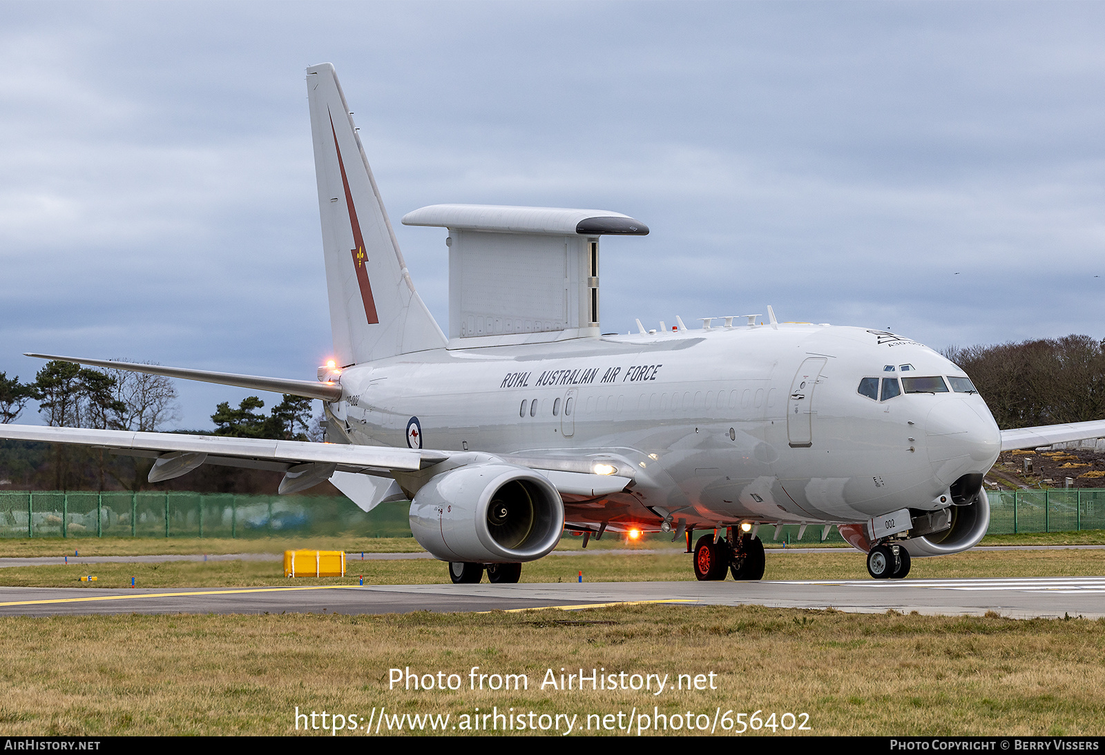 Aircraft Photo of A30-002 | Boeing E-7A Wedgetail | Australia - Air Force | AirHistory.net #656402