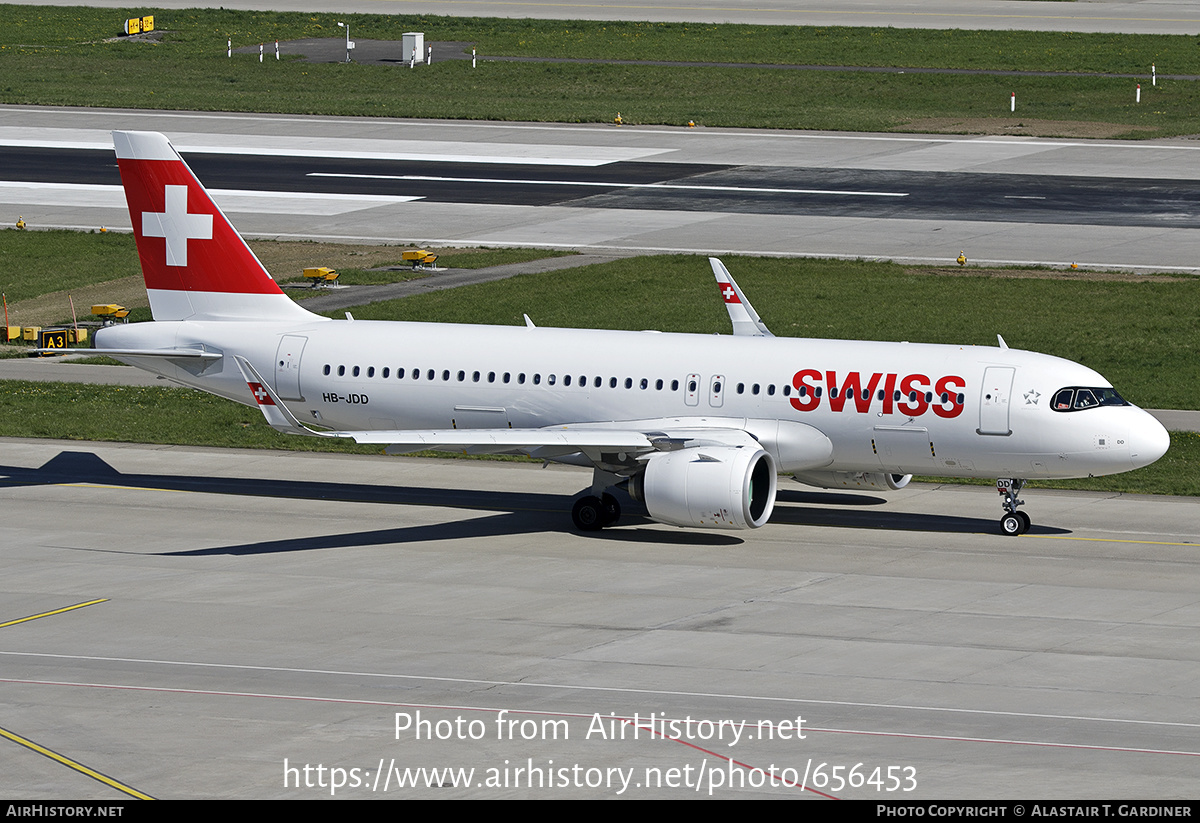 Aircraft Photo of HB-JDD | Airbus A320-271N | Swiss International Air Lines | AirHistory.net #656453