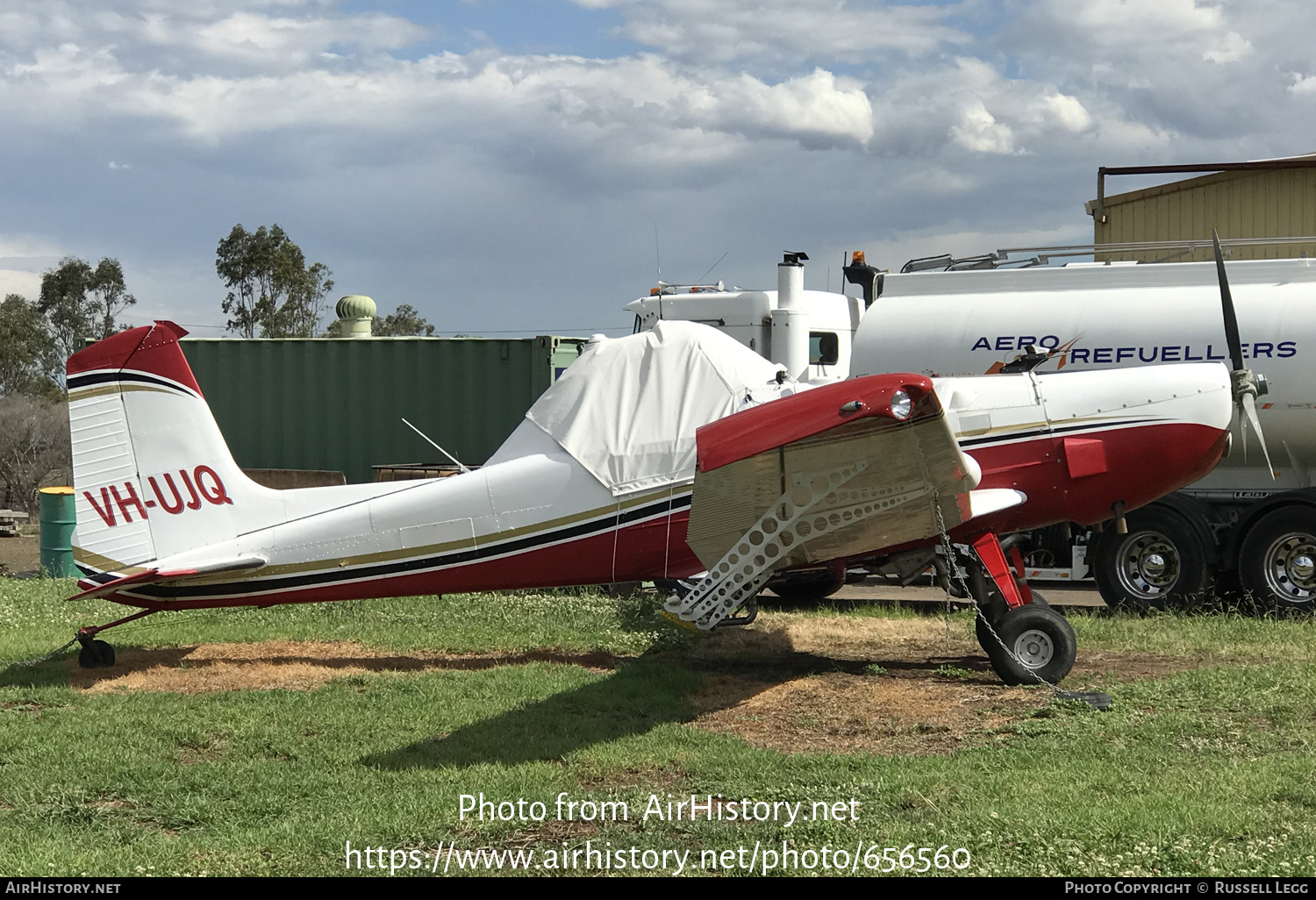 Aircraft Photo of VH-UJQ | Cessna A188B/A2 AgTruck | AirHistory.net #656560