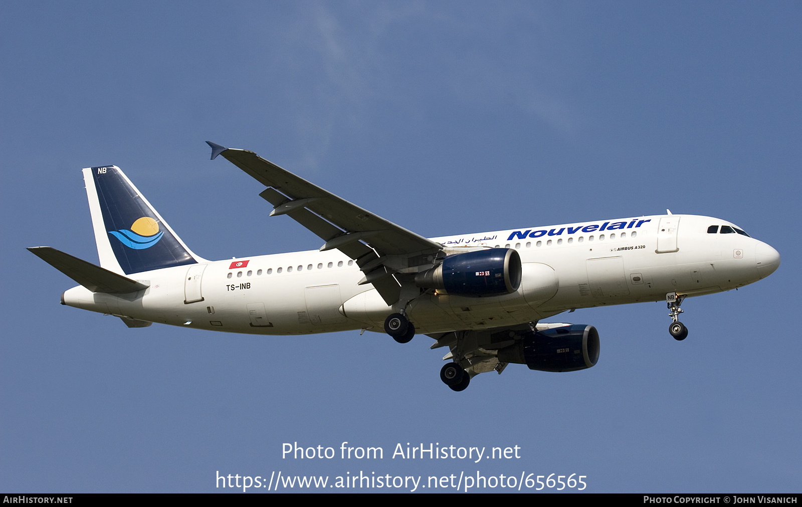 Aircraft Photo of TS-INB | Airbus A320-214 | Nouvelair Tunisie | AirHistory.net #656565