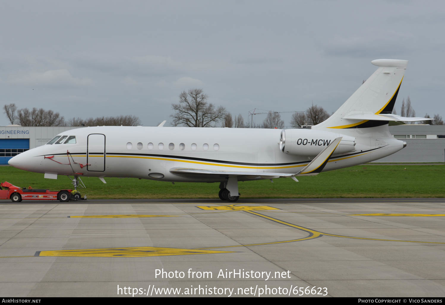 Aircraft Photo of OO-MCW | Dassault Falcon 2000S | AirHistory.net #656623