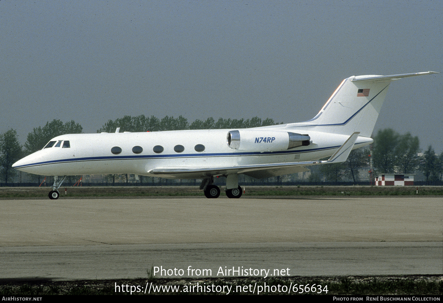 Aircraft Photo of N74RP | Grumman American G-1159B Gulfstream II-B | AirHistory.net #656634