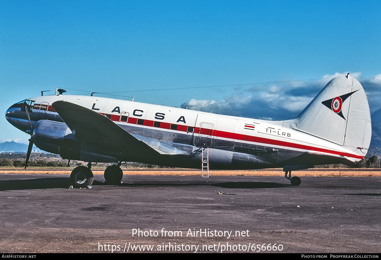 Aircraft Photo of TI-LRB | Curtiss C-46D Commando | LACSA - Líneas Aéreas de Costa Rica | AirHistory.net #656660