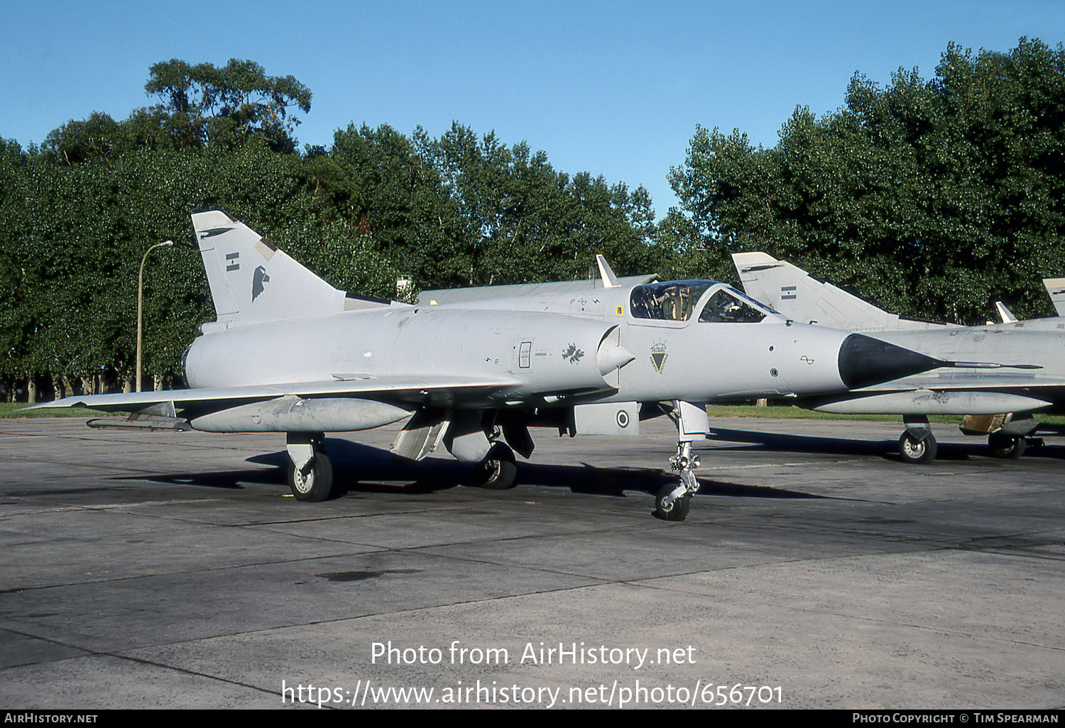 Aircraft Photo of I-008 | Dassault Mirage IIIEA | Argentina - Air Force | AirHistory.net #656701