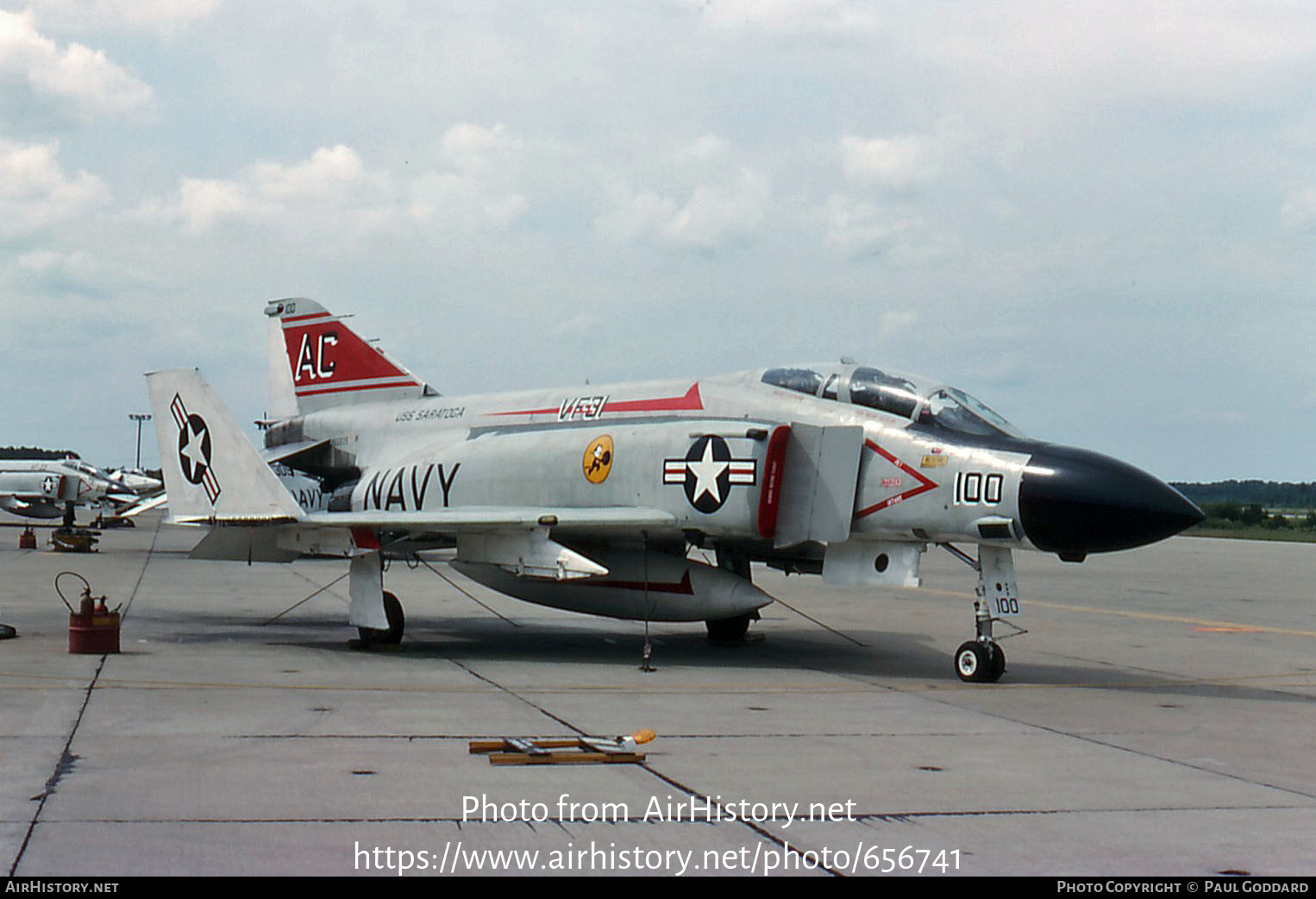 Aircraft Photo of 155839 / 5839 | McDonnell Douglas F-4J Phantom II | USA - Navy | AirHistory.net #656741