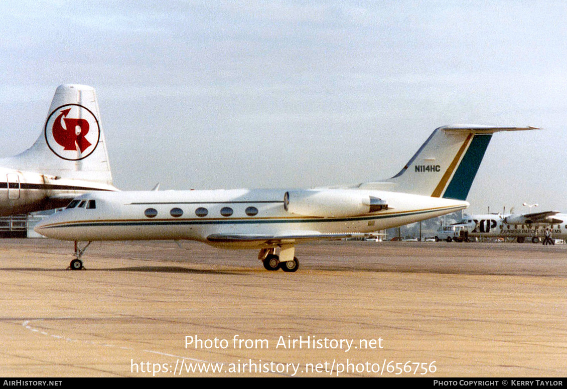 Aircraft Photo of N114HC | Grumman G-1159 Gulfstream II | AirHistory.net #656756