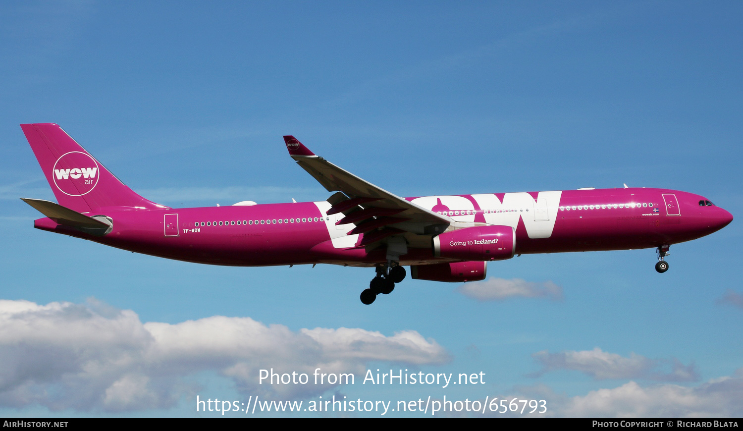 Aircraft Photo of TF-WOW | Airbus A330-343E | WOW Air | AirHistory.net #656793