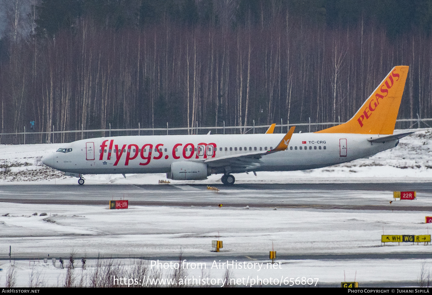 Aircraft Photo of TC-CRG | Boeing 737-82R | Pegasus Airlines | AirHistory.net #656807