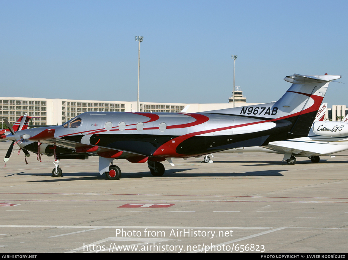 Aircraft Photo of N967AB | Pilatus PC-12/47 | AirHistory.net #656823