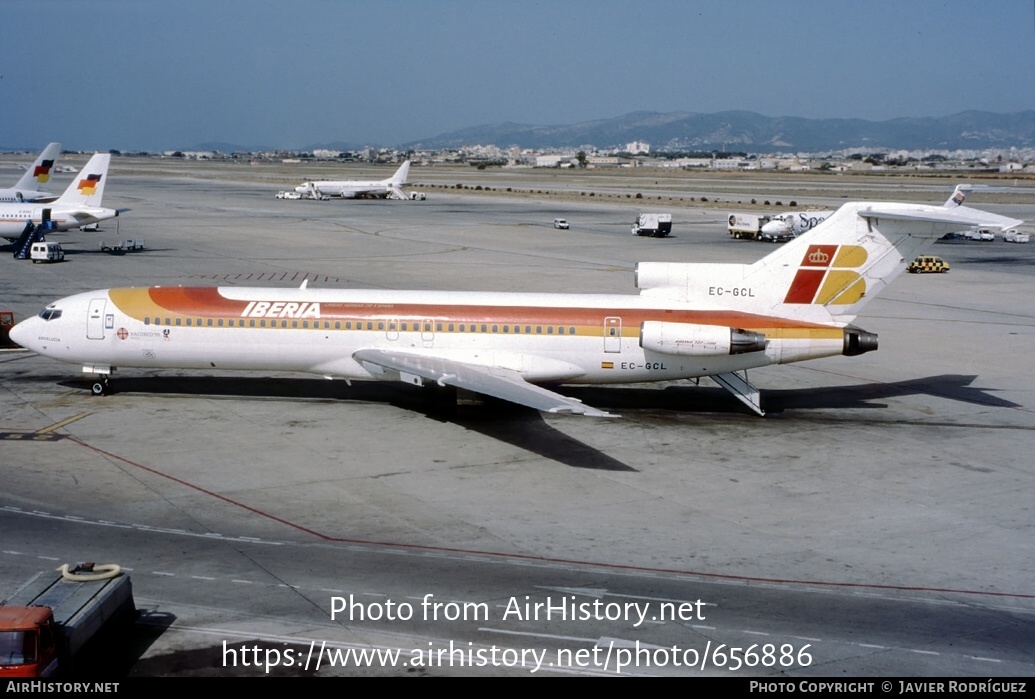 Aircraft Photo of EC-GCL | Boeing 727-256/Adv | Iberia | AirHistory.net #656886