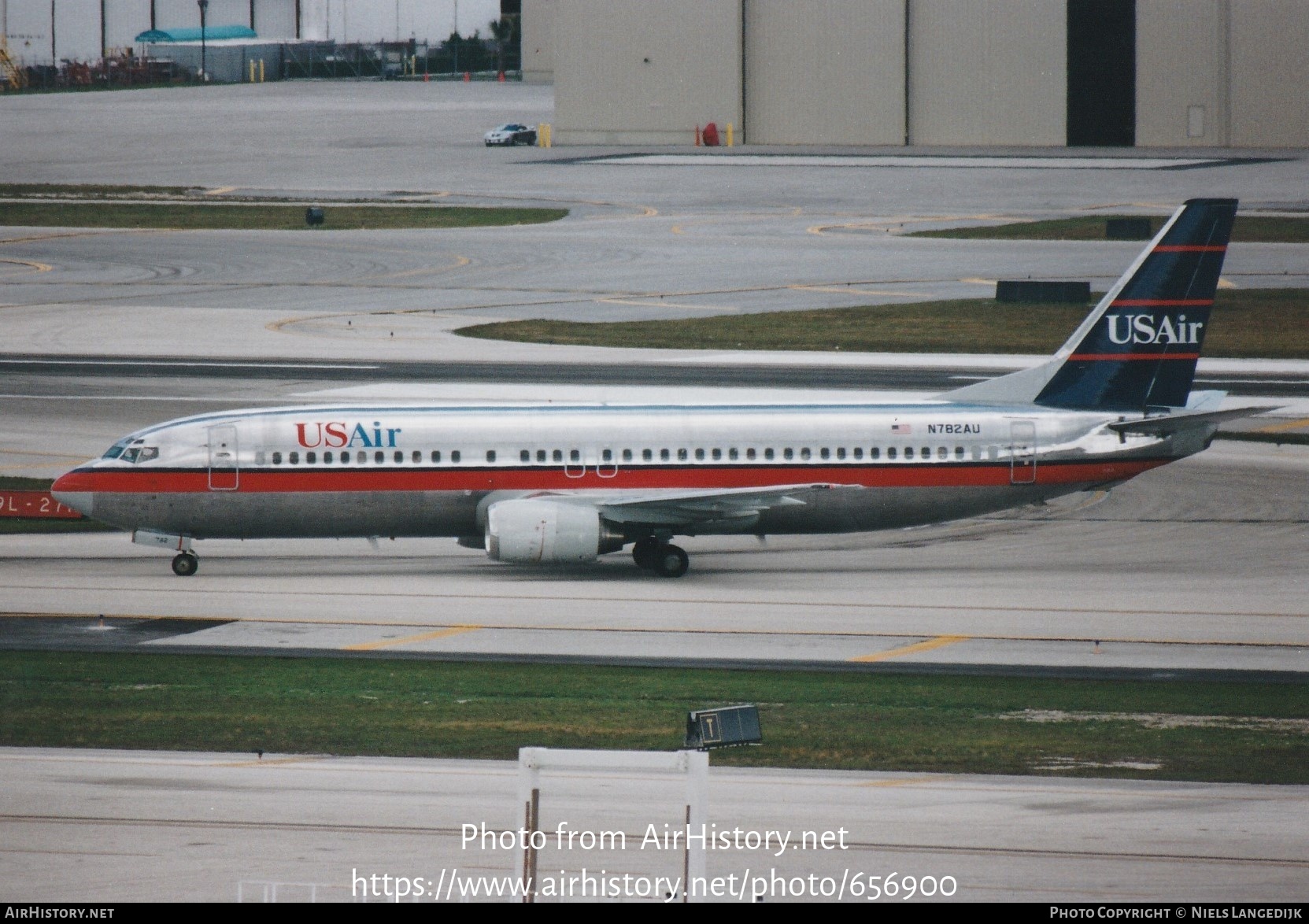 Aircraft Photo of N782AU | Boeing 737-4B7 | US Airways | AirHistory.net #656900