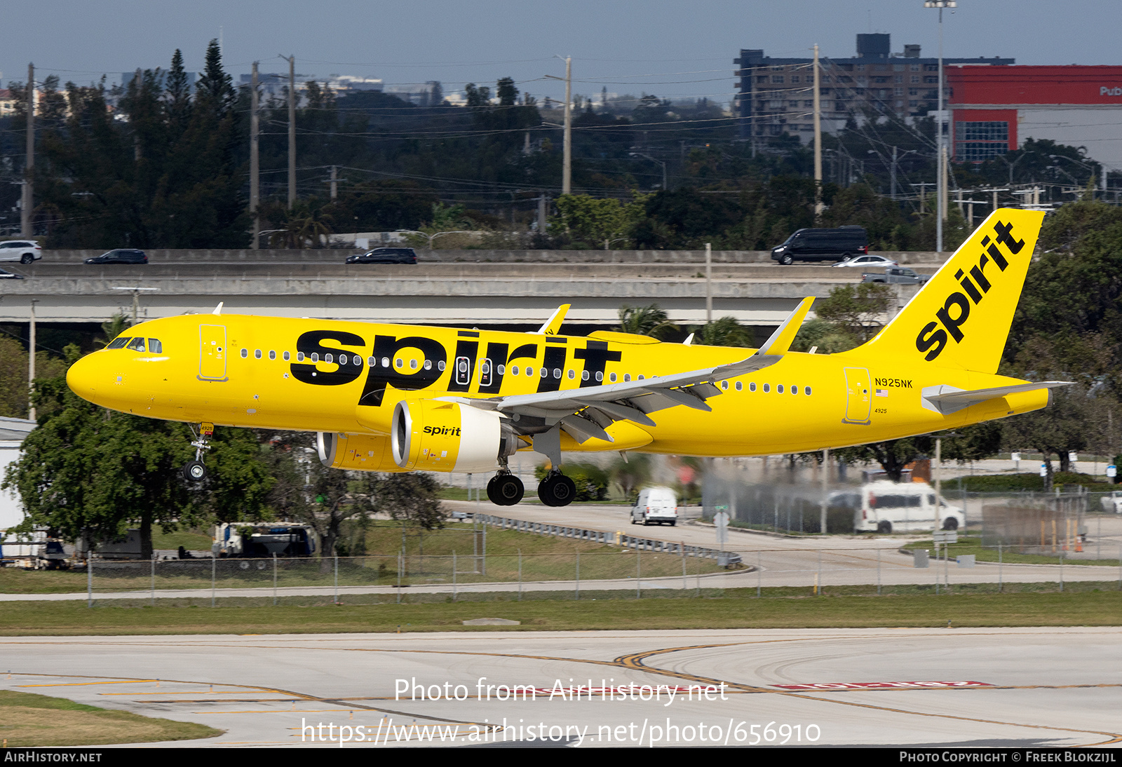 Aircraft Photo of N925NK | Airbus A320-271N | Spirit Airlines | AirHistory.net #656910