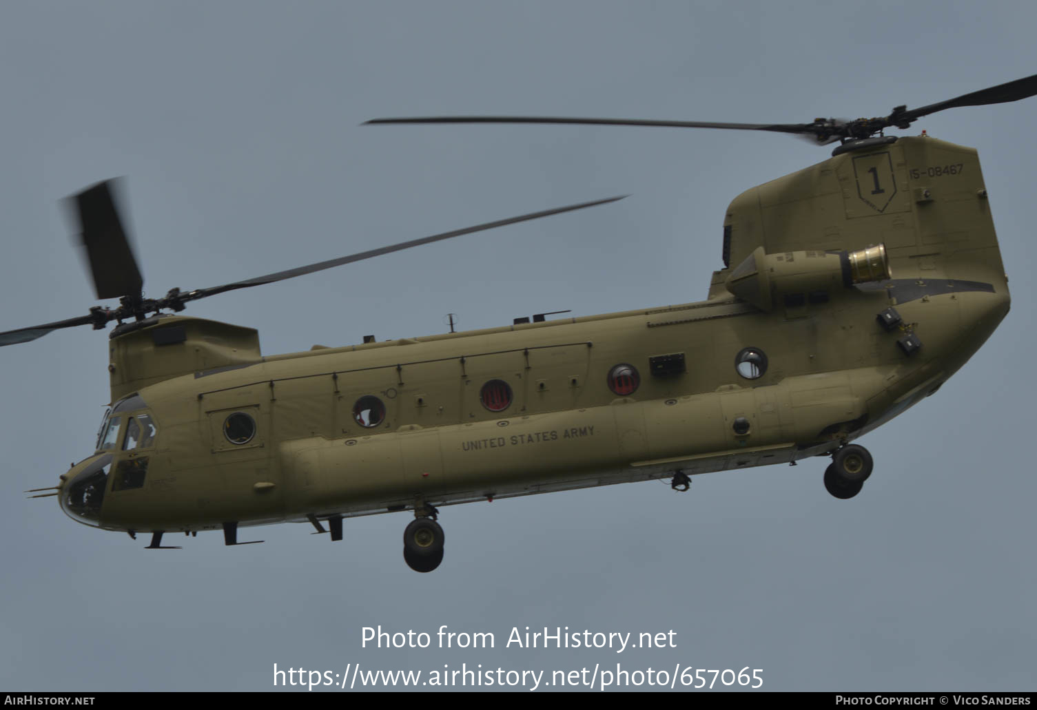 Aircraft Photo of 15-8467 | Boeing CH-47F Chinook (414) | USA - Army | AirHistory.net #657065