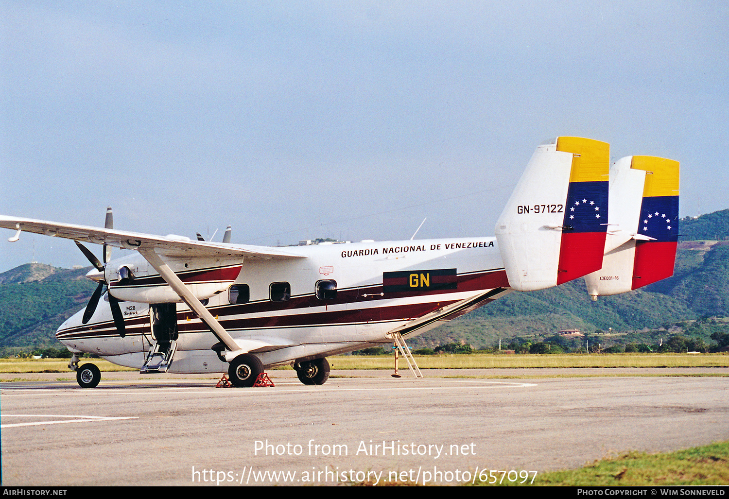 Aircraft Photo of GN-97122 | PZL-Mielec M-28-02 Skytruck | Venezuela - Guardia Nacional | AirHistory.net #657097