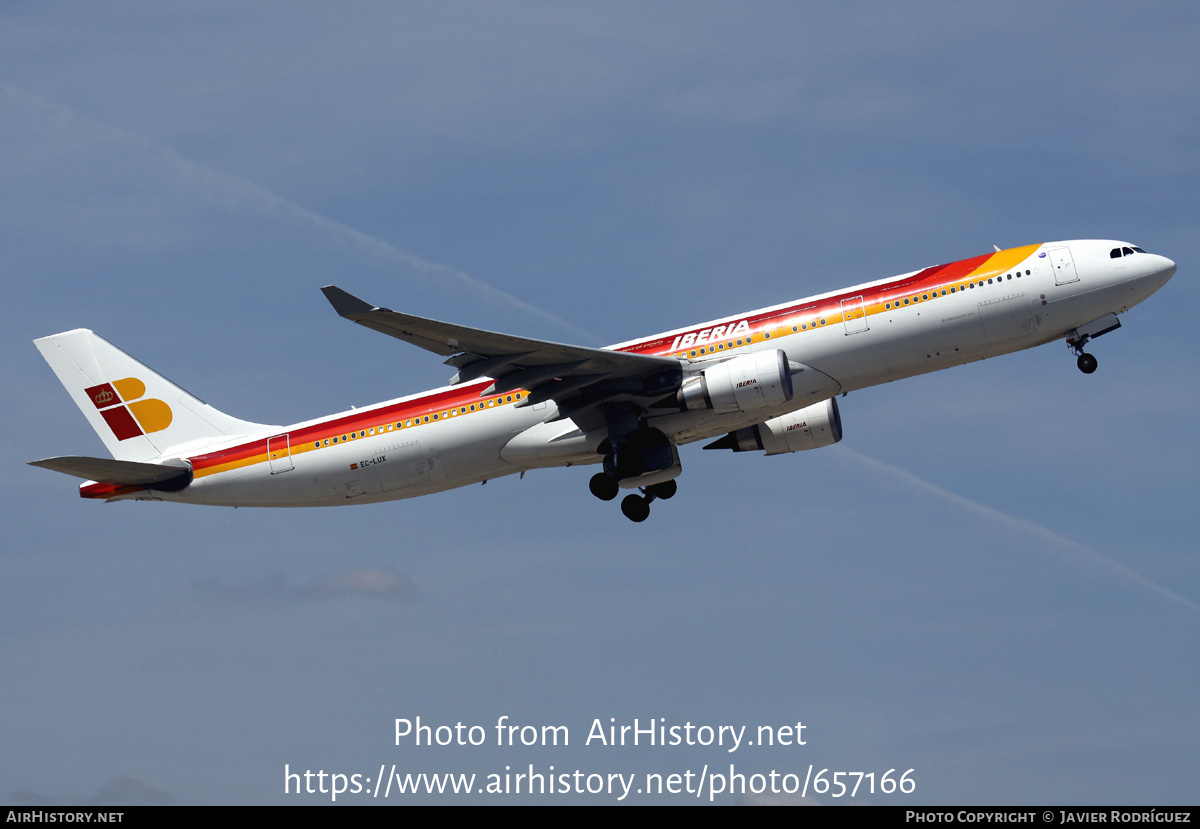 Aircraft Photo of EC-LUX | Airbus A330-302 | Iberia | AirHistory.net #657166