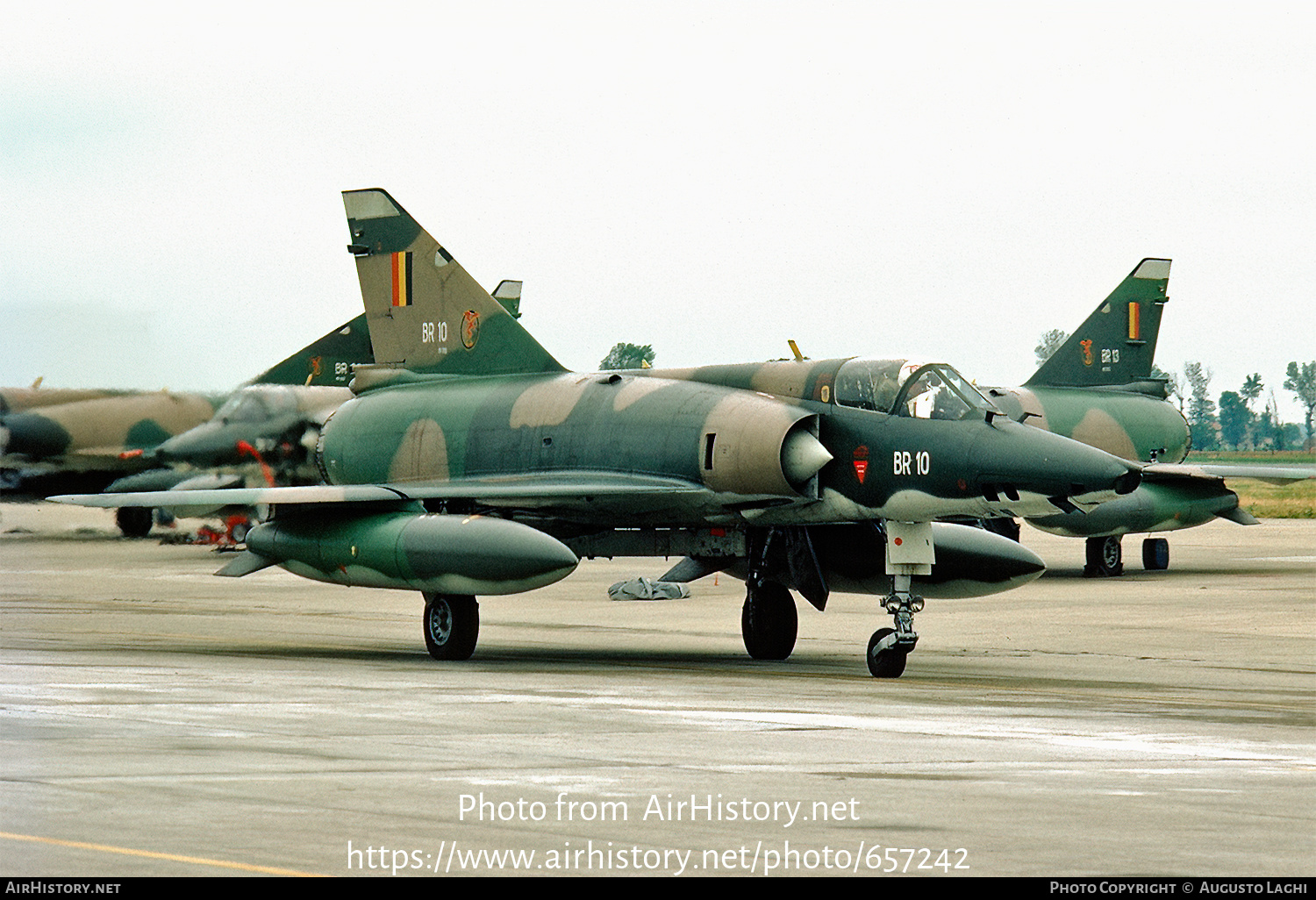 Aircraft Photo of BR-10 | Dassault Mirage 5BR | Belgium - Air Force | AirHistory.net #657242