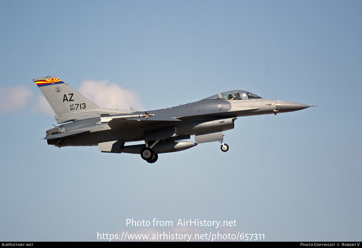 Aircraft Photo of 90-0713 / AF90-713 | Lockheed Martin F-16CM Fighting Falcon | USA - Air Force | AirHistory.net #657311