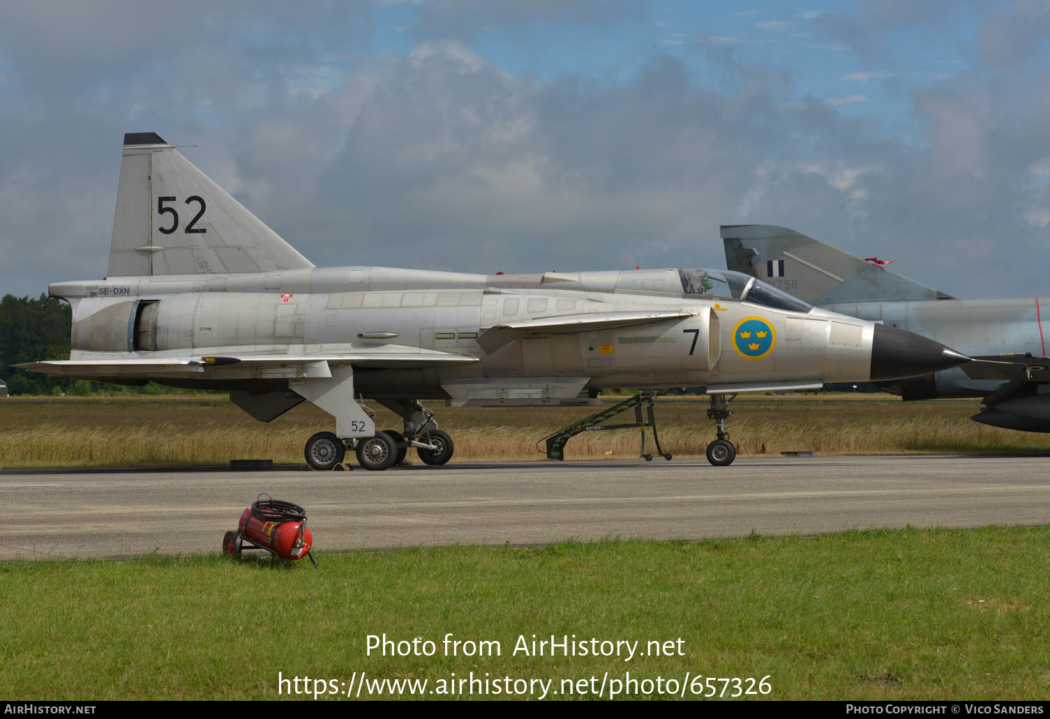 Aircraft Photo of SE-DXN / 37098 | Saab AJS37 Viggen | Sweden - Air Force | AirHistory.net #657326