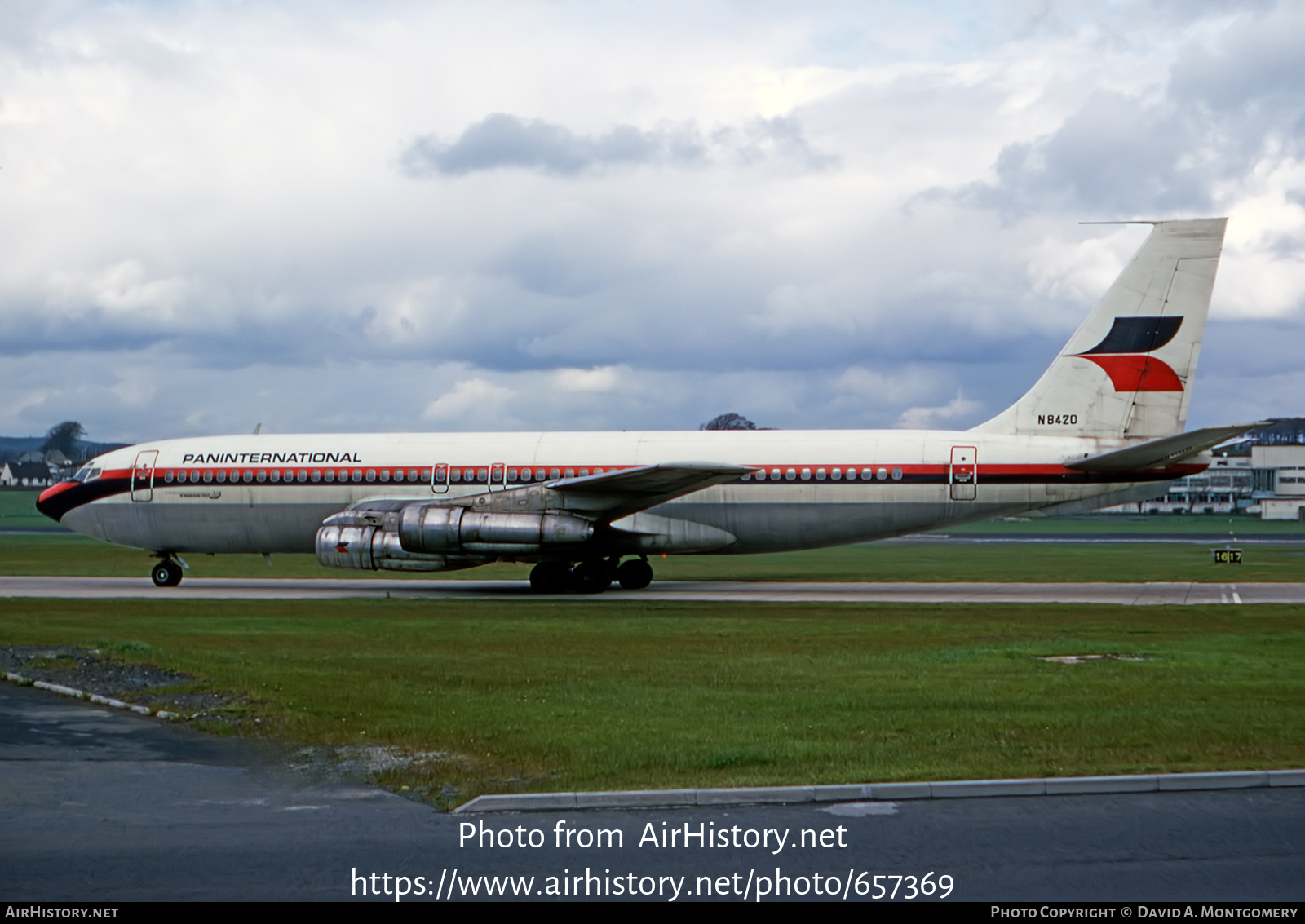 Aircraft Photo of N8420 | Boeing 707-123B | Paninternational Airways | AirHistory.net #657369