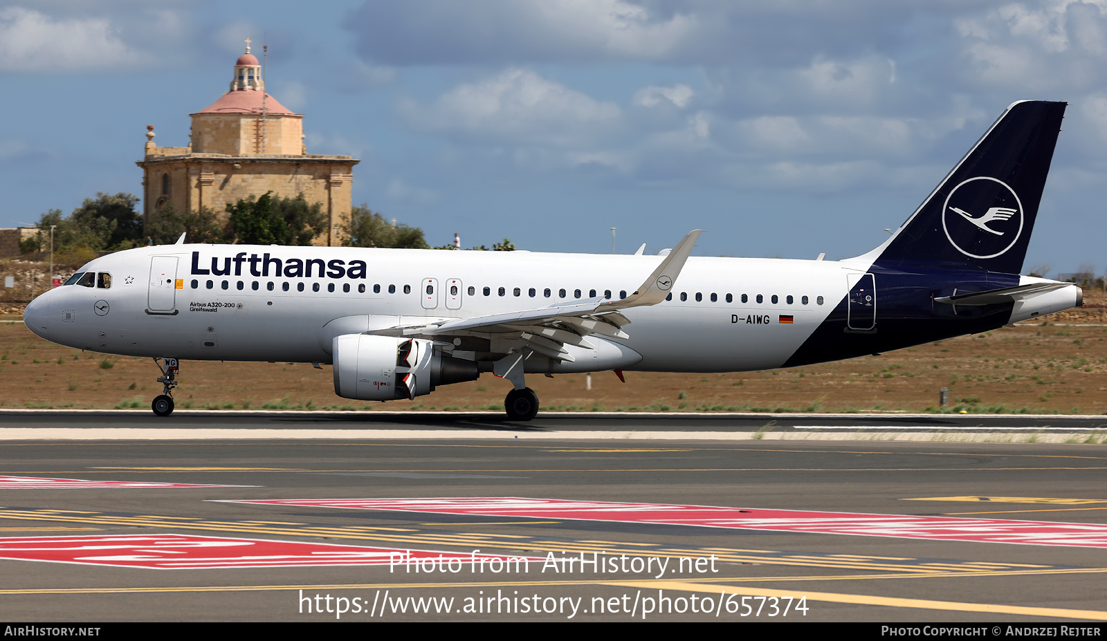 Aircraft Photo of D-AIWG | Airbus A320-214 | Lufthansa | AirHistory.net #657374