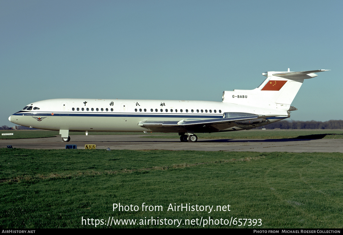 Aircraft Photo Of G-BABU | Hawker Siddeley HS-121 Trident 2E | CAAC ...