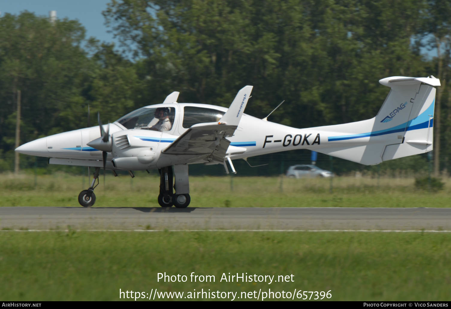 Aircraft Photo of F-GOKA | Diamond DA42 Twin Star | EPAG - École de Pilotage Amaury de la Grange | AirHistory.net #657396