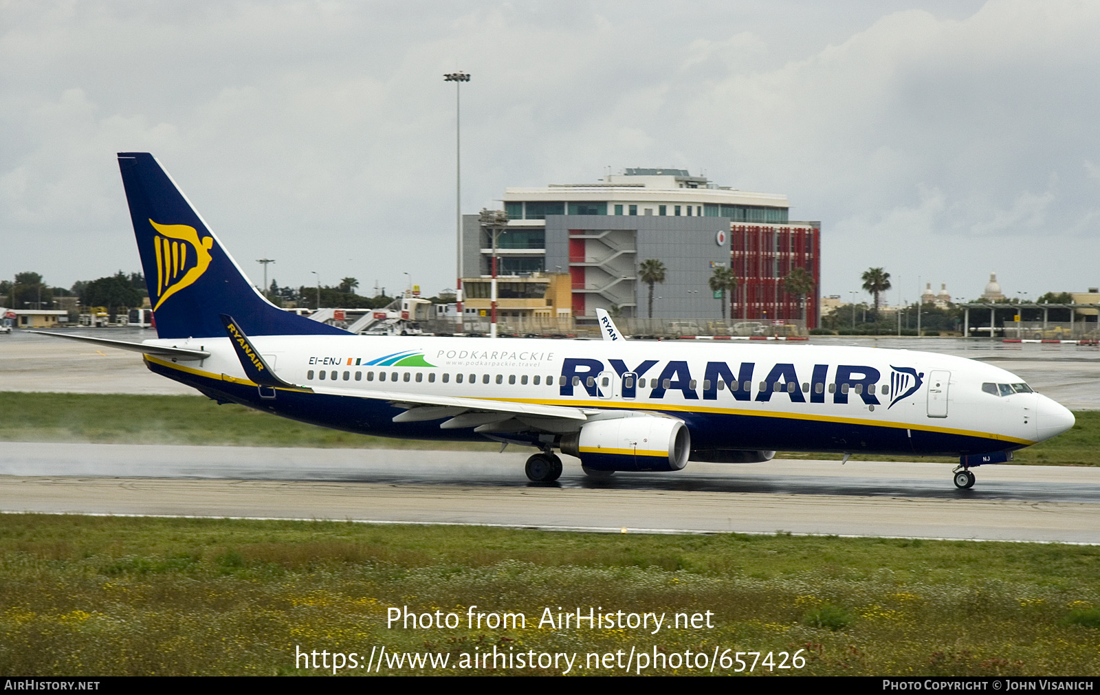 Aircraft Photo of EI-ENJ | Boeing 737-8AS | Ryanair | AirHistory.net #657426