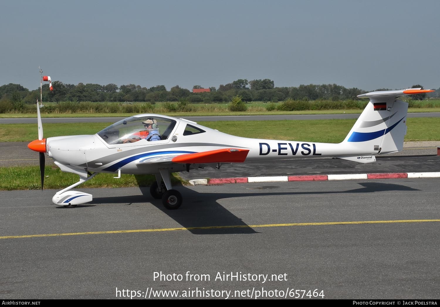 Aircraft Photo of D-EVSL | Diamond DA20A-1 Katana | AirHistory.net #657464