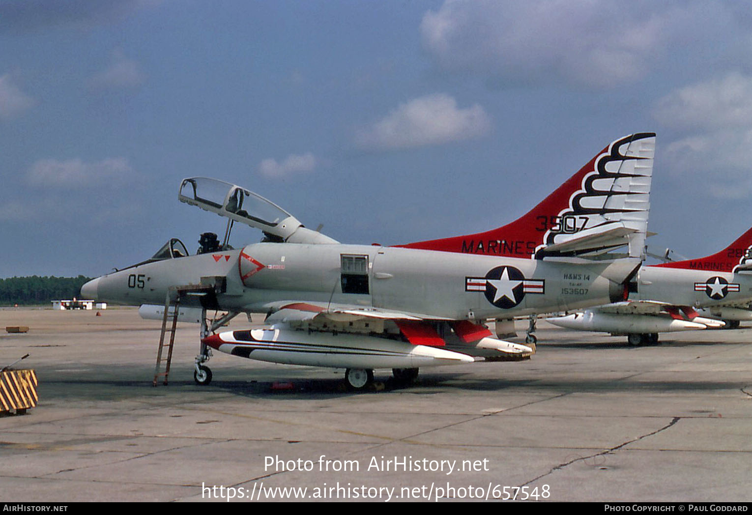 Aircraft Photo of 153507 / 3507 | Douglas TA-4F Skyhawk | USA - Marines | AirHistory.net #657548