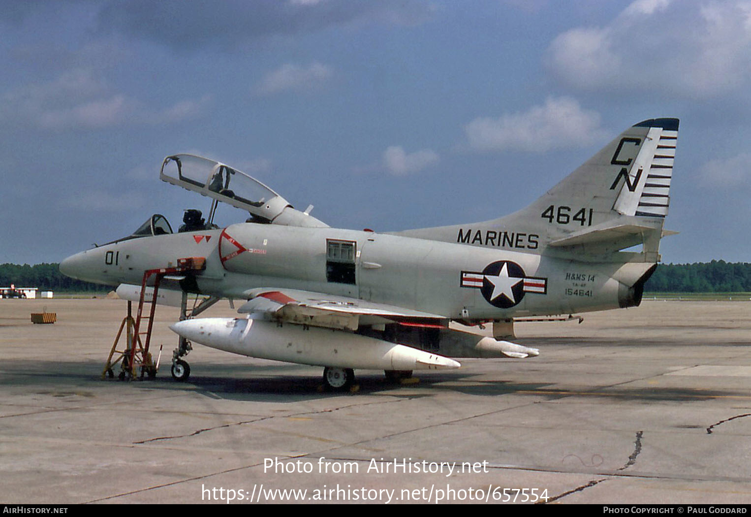 Aircraft Photo of 154641 / 4641 | Douglas TA-4F Skyhawk | USA - Marines | AirHistory.net #657554