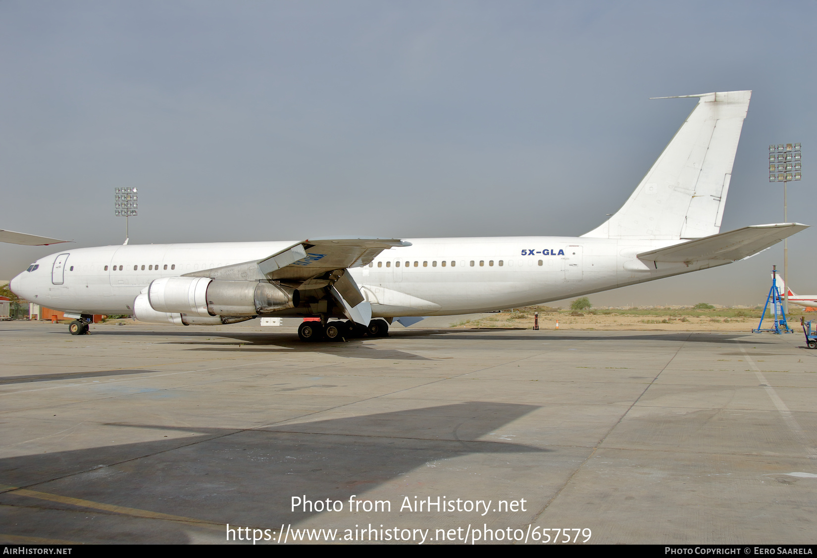 Aircraft Photo of 5X-GLA | Boeing 707-379C | AirHistory.net #657579