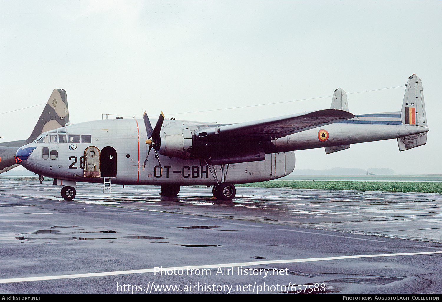 Aircraft Photo of CP-28 | Fairchild C-119G Flying Boxcar | Belgium - Air Force | AirHistory.net #657588