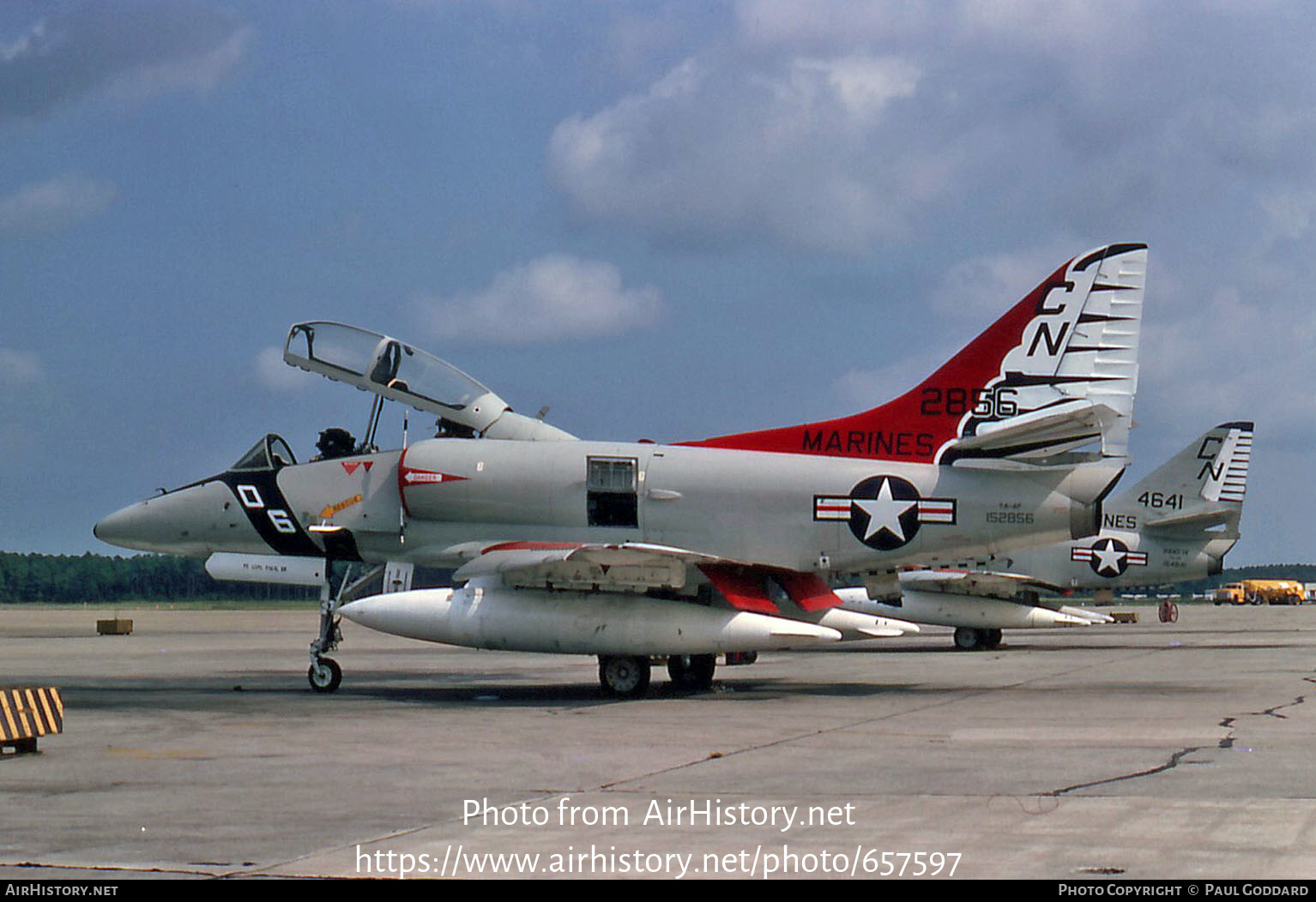 Aircraft Photo of 152856 / 2856 | Douglas TA-4F Skyhawk | USA - Marines | AirHistory.net #657597