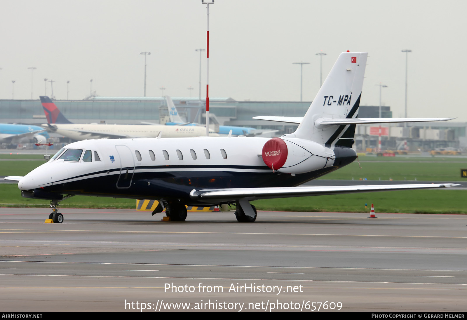 Aircraft Photo of TC-MPA | Cessna 680 Citation Sovereign | Pan Jet | AirHistory.net #657609