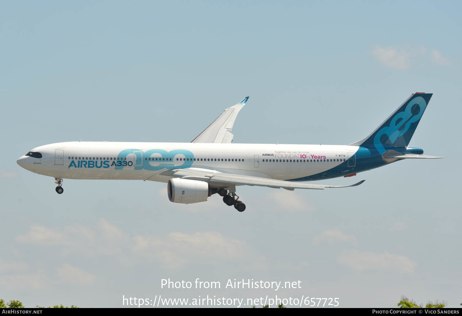 Aircraft Photo of F-WTTN | Airbus A330-941N | Airbus | AirHistory.net #657725