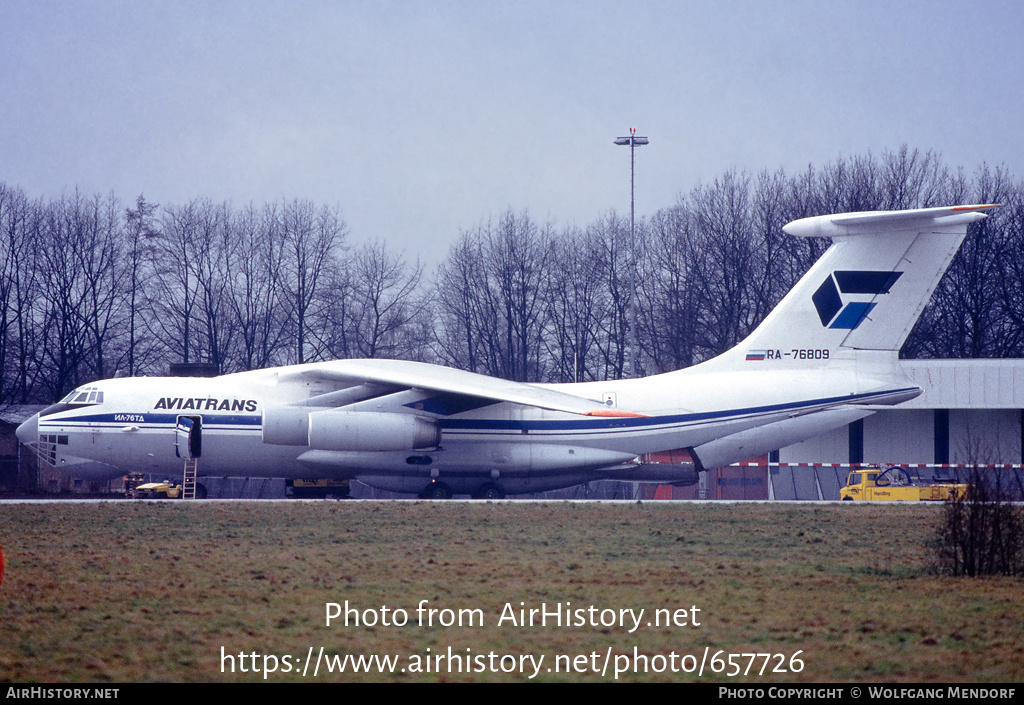 Aircraft Photo of RA-76809 | Ilyushin Il-76TD | Aviatrans | AirHistory.net #657726