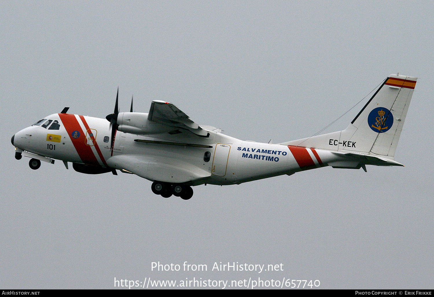 Aircraft Photo of EC-KEK | CASA/IPTN CN235M-300 MPA | Salvamento Marítimo | AirHistory.net #657740