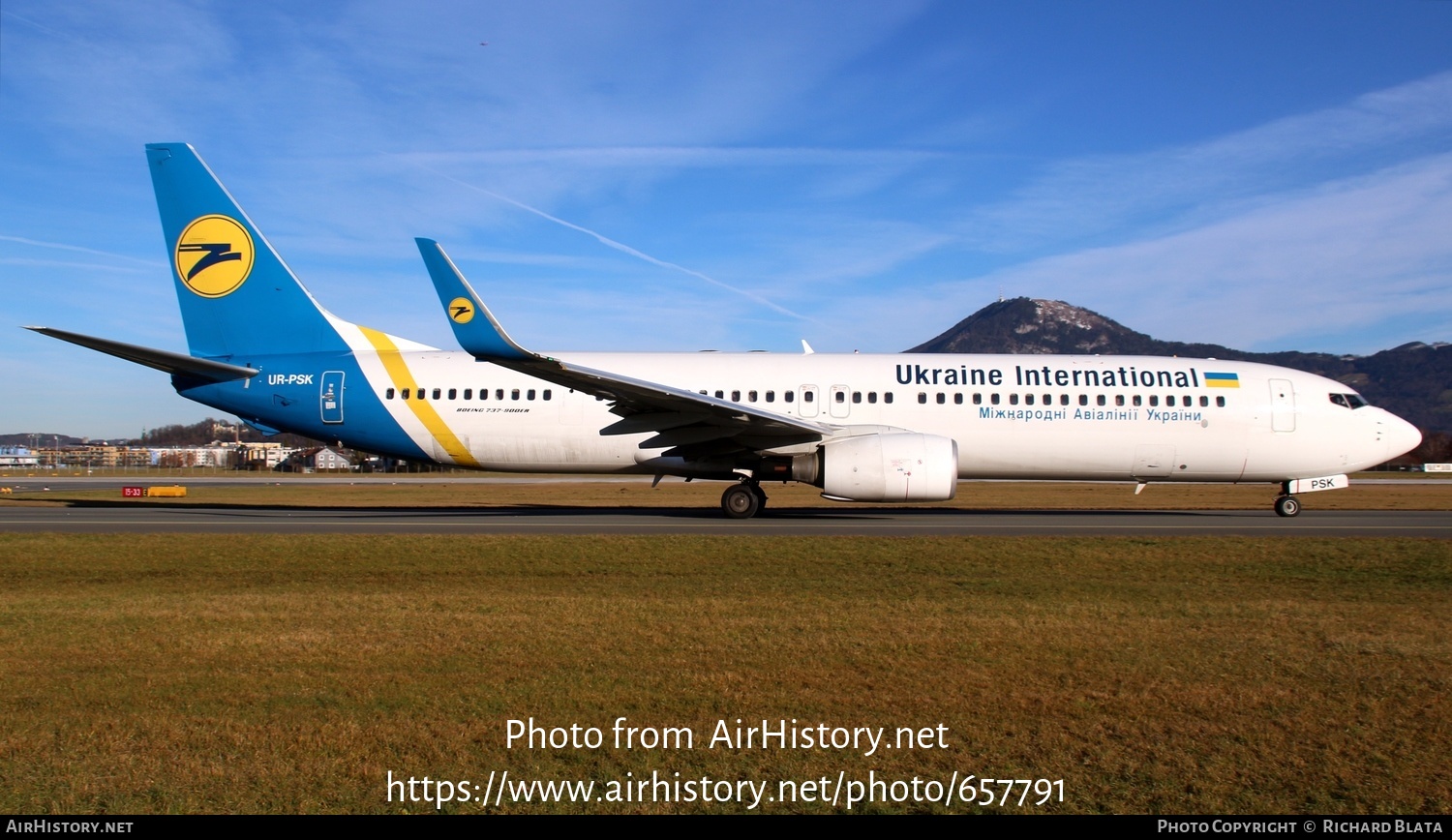 Aircraft Photo of UR-PSK | Boeing 737-94X/ER | Ukraine International Airlines | AirHistory.net #657791