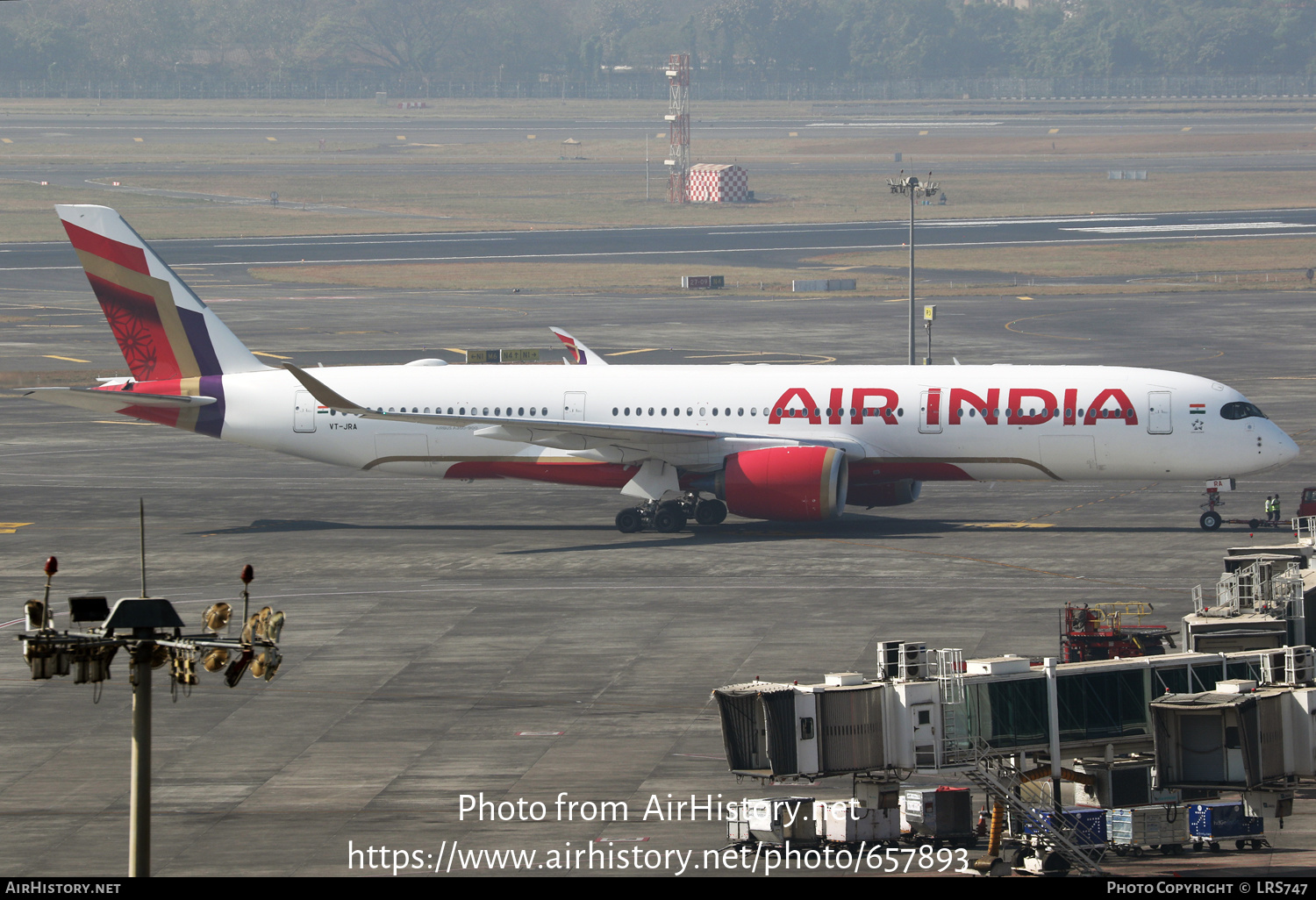 Aircraft Photo of VT-JRA | Airbus A350-941 | Air India | AirHistory.net #657893