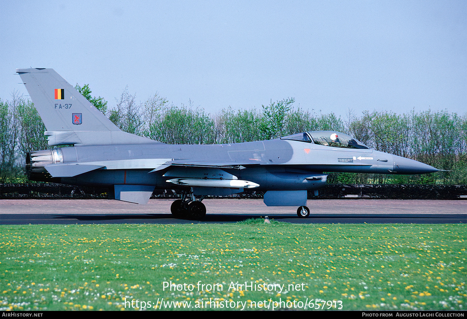 Aircraft Photo of FA37 | General Dynamics F-16A Fighting Falcon | Belgium - Air Force | AirHistory.net #657913