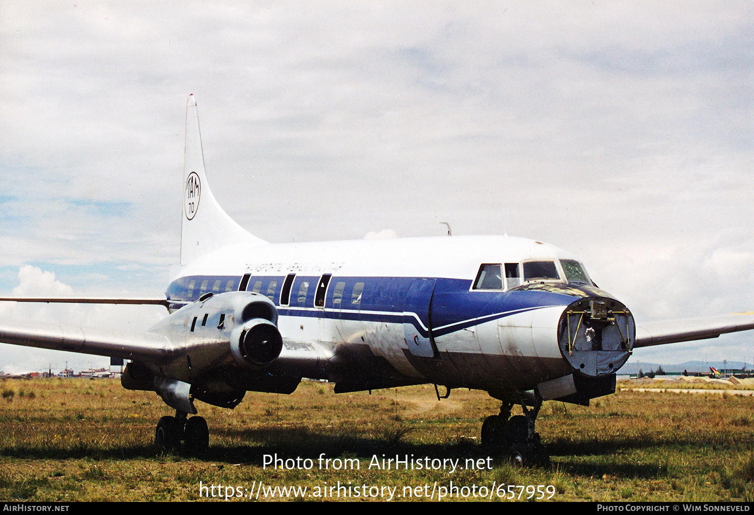 Aircraft Photo of TAM70 | Convair 580 | Bolivia - Transporte Aéreo Militar | AirHistory.net #657959