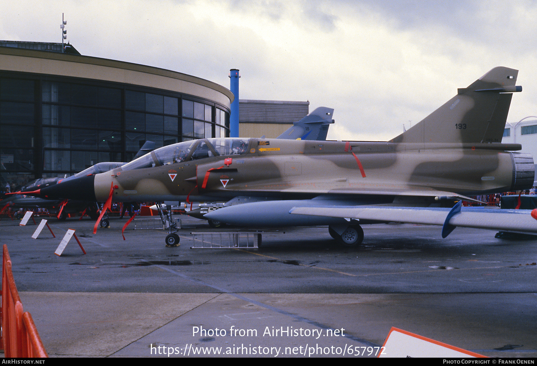 Aircraft Photo of 193 | Dassault Mirage 2000DP | Avions Marcel Dassault - Breguet Aviation | AirHistory.net #657972