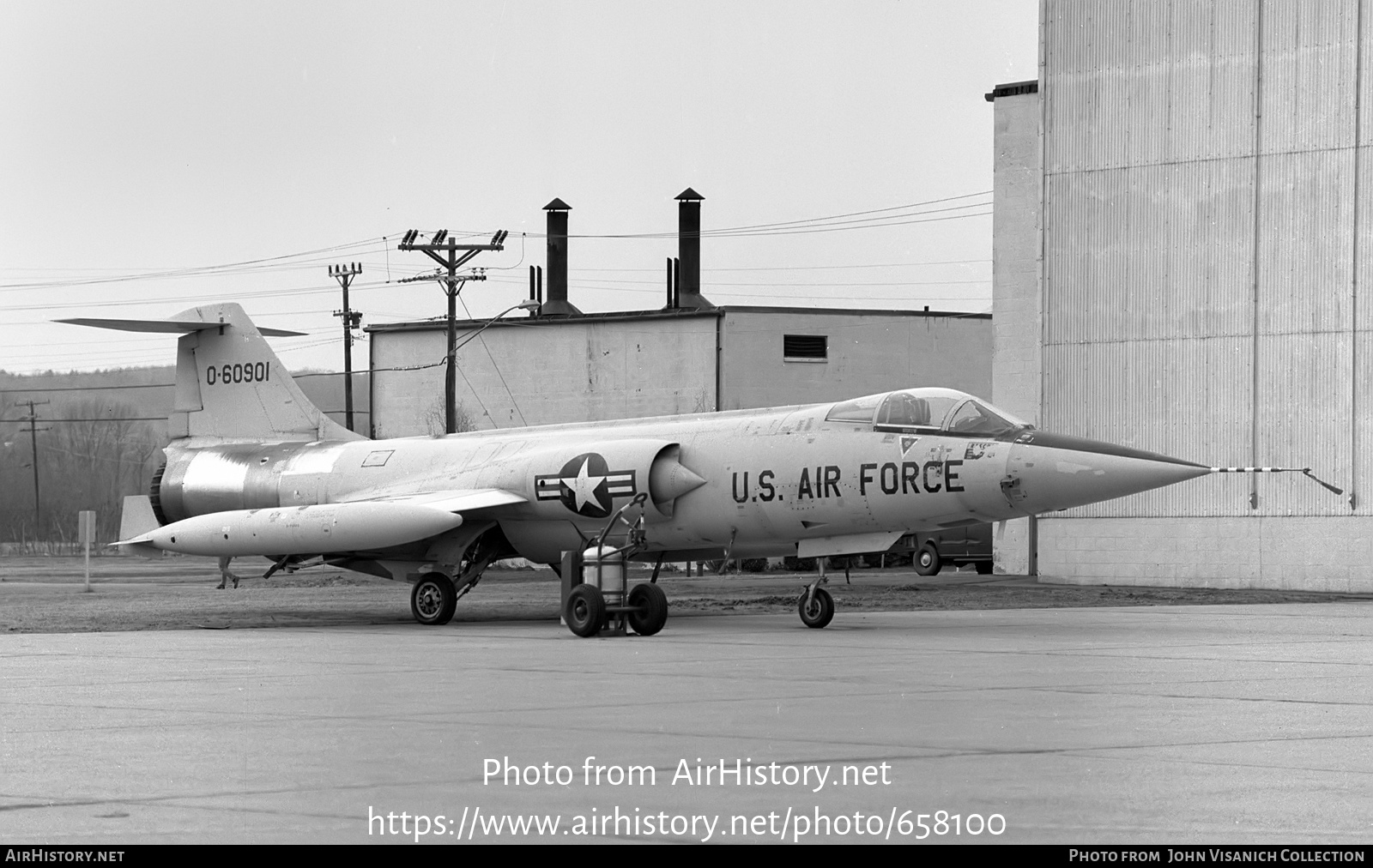 Aircraft Photo of 56-901 / 0-60901 | Lockheed F-104C Starfighter | USA - Air Force | AirHistory.net #658100