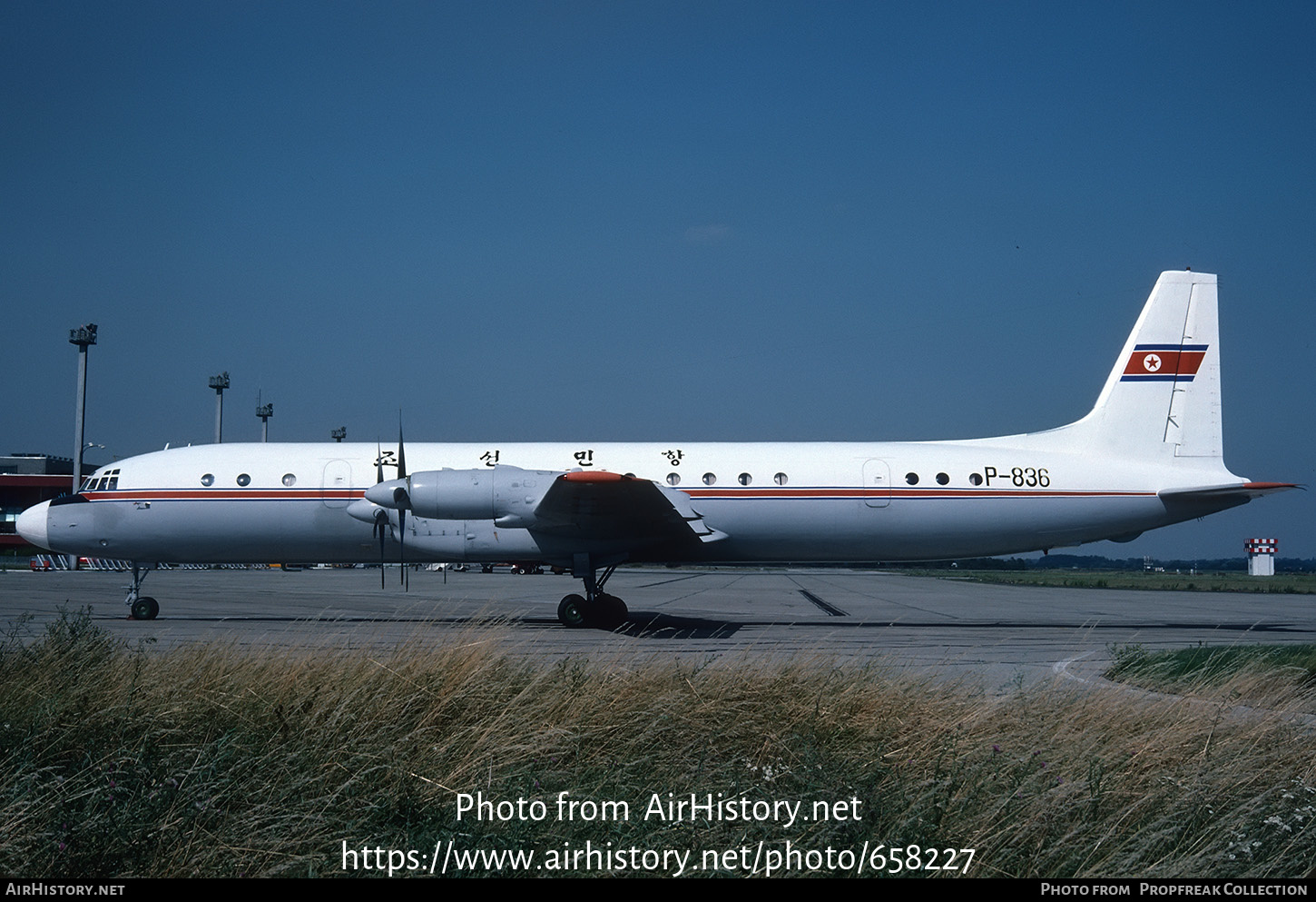 Aircraft Photo of P-836 | Ilyushin Il-18V | CAAK - Civil Aviation Administration of Korea | AirHistory.net #658227