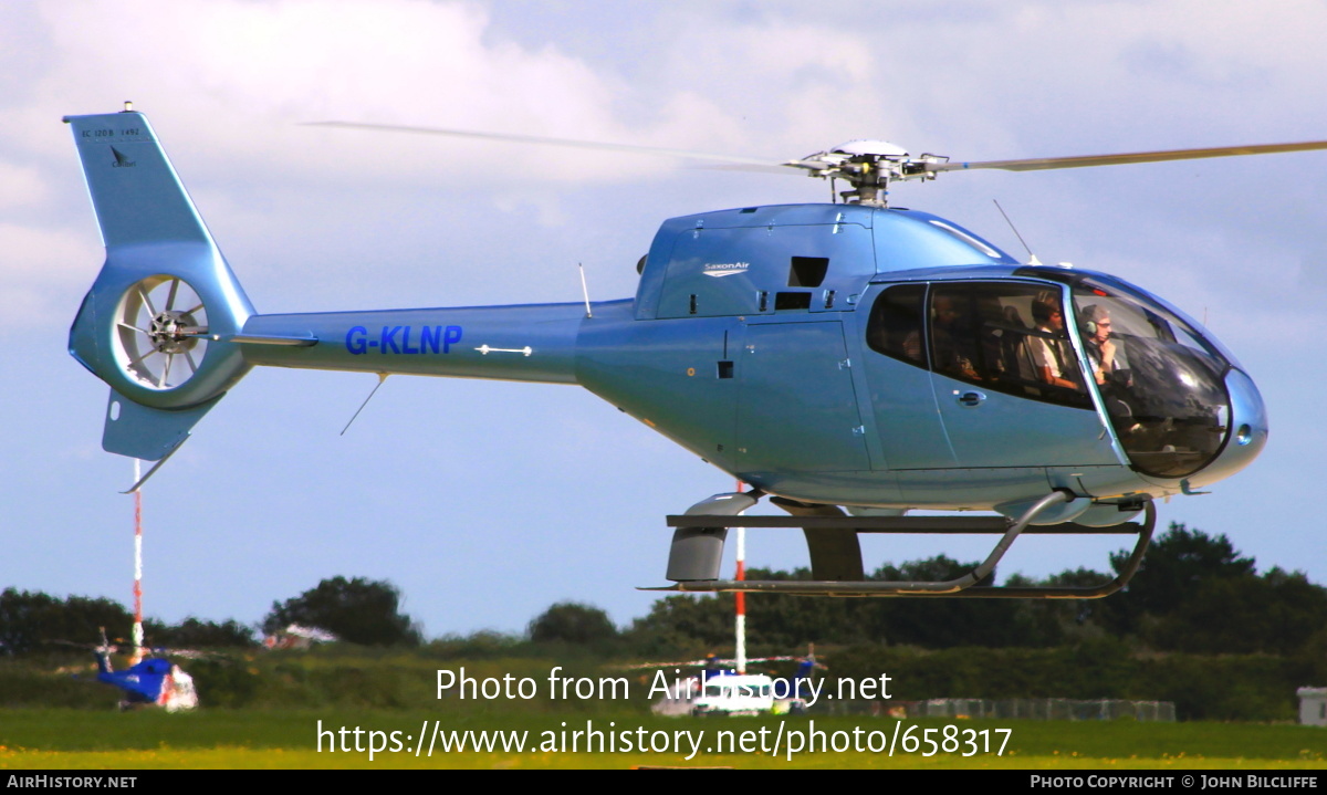 Aircraft Photo of G-KLNP | Eurocopter EC-120B Colibri | Quinto Crane and Plant Hire | SaxonAir | AirHistory.net #658317